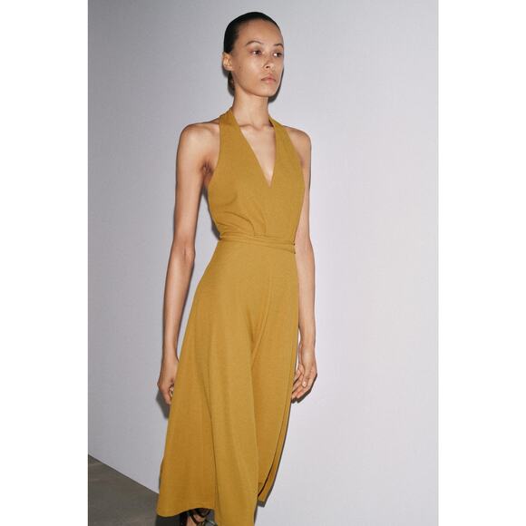 RARE!!! ZARA Halter Neck Dress NWT - Picture 14 of 16